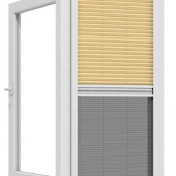 Up & Down Plisségardin - Myggenet 20mm