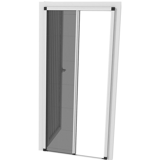 Myggenet - Skydedør med magnet Plisse model 