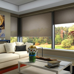 Plisségardin - Mønstrede 20mm Traditionel