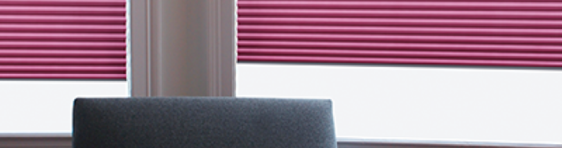 Dobbelt Plissegardin