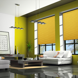  Plissegardiner Alu-Metal Bagside 20mm Traditionel