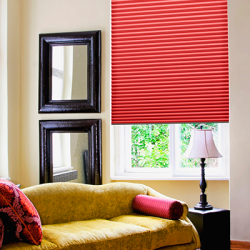 Up & Down Plisségardin - Ensfarvede 20mm