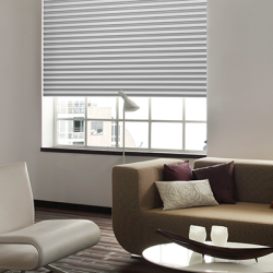 Up & Down Plisségardin - Mønstrede 20mm