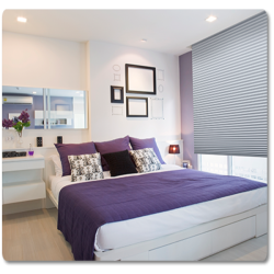 Plissegardiner mørklægning 20 mm Traditionel