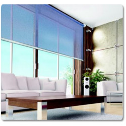 Ovenlys Rullegardin - Mønstrede